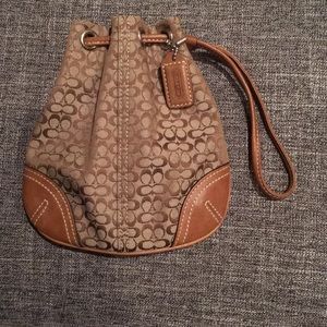 Coach wristlet